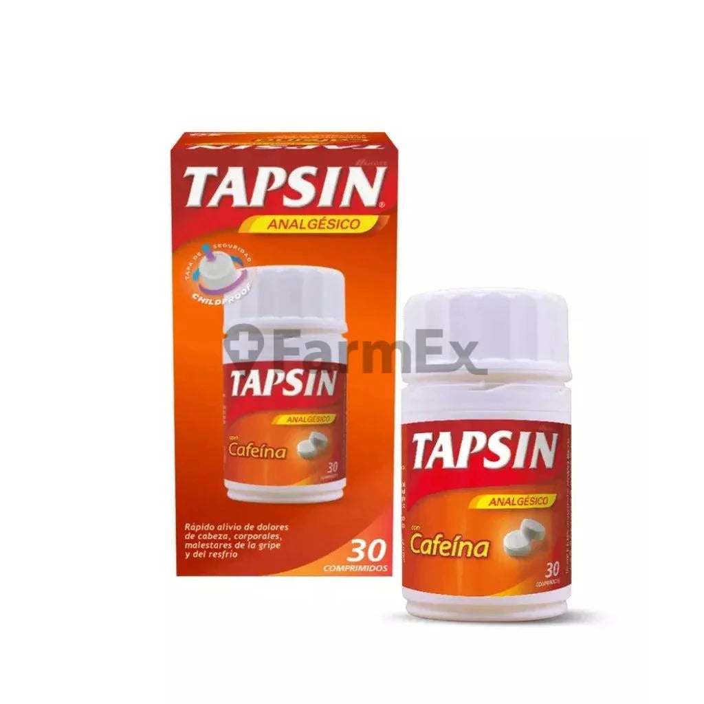 Tapsin Analgésico "Con Cafeína" x 30 comprimidos MAVER